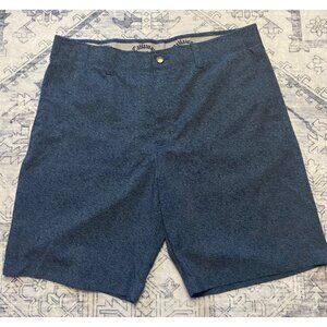 Callaway Mens Blue Golf Shorts Size 36 Quick Dry Polyester Stretch Fabric Chino